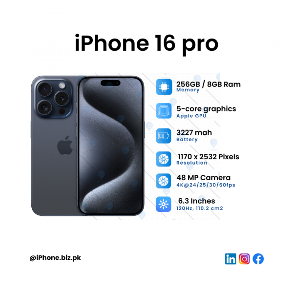 iPhone 16 pro