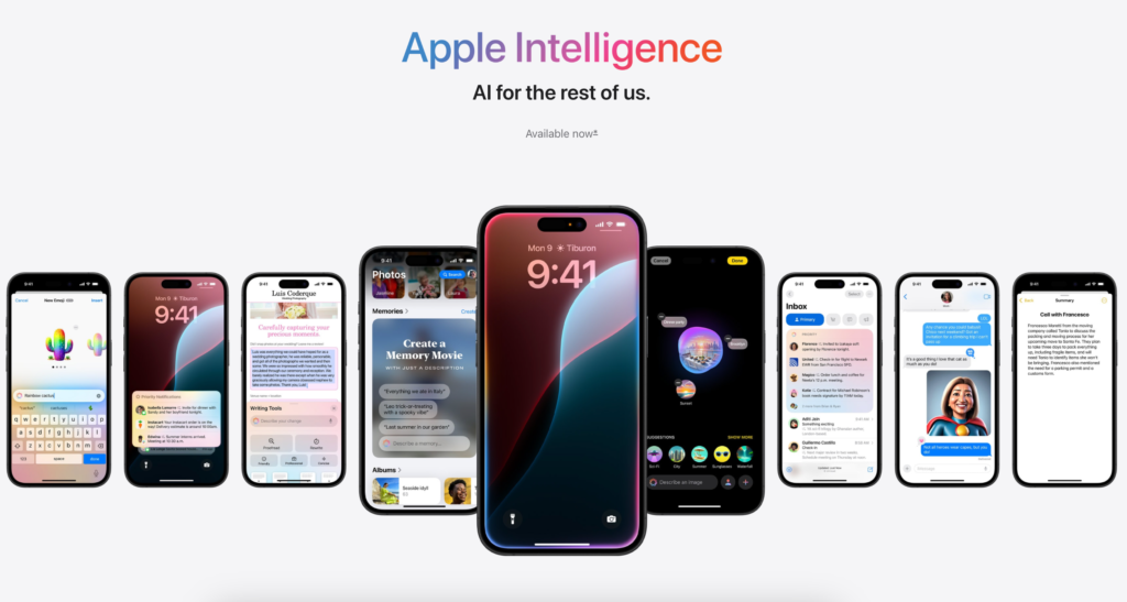 Apple Intelligence(AI)