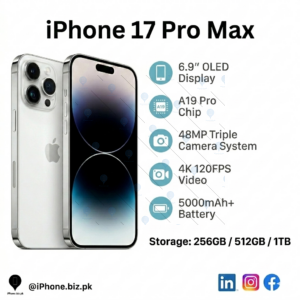 Iphone 17 pro max price in pakistan